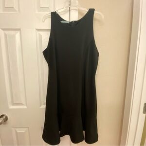 Maurice’s Women’s Sleeveless black dress size XL with ruffle bottom